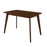 Coaster Kersey Dining Table with Angled Legs Chestnut Model 103061